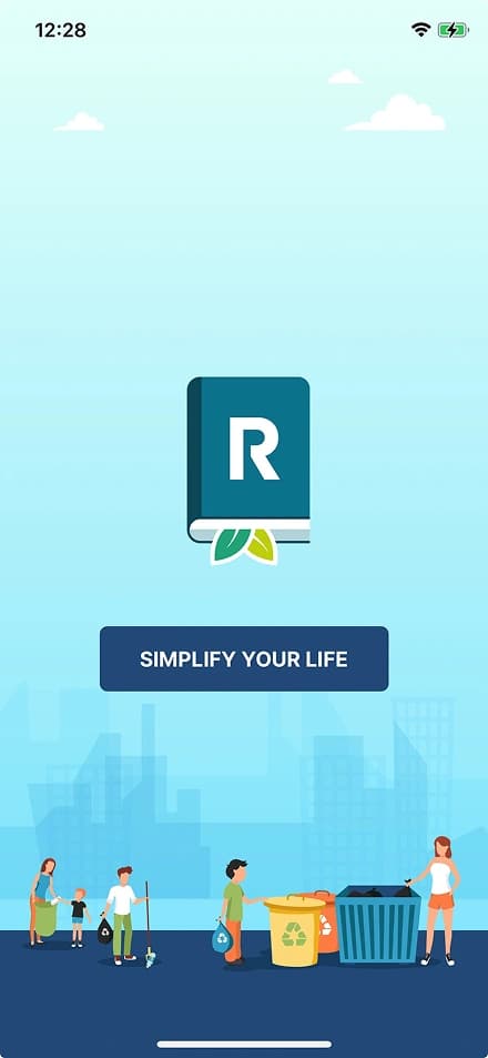 Riciclario splash screen