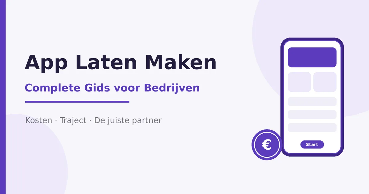 App laten maken in Nederland