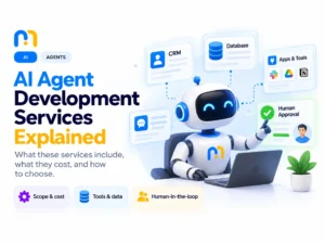 AI agents examples dashboard met use cases per afdeling, by Mobilions