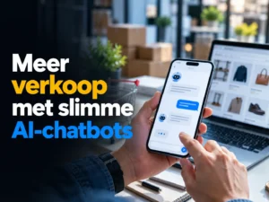 AI-powered chatbots for business voor webshops, by Mobilions